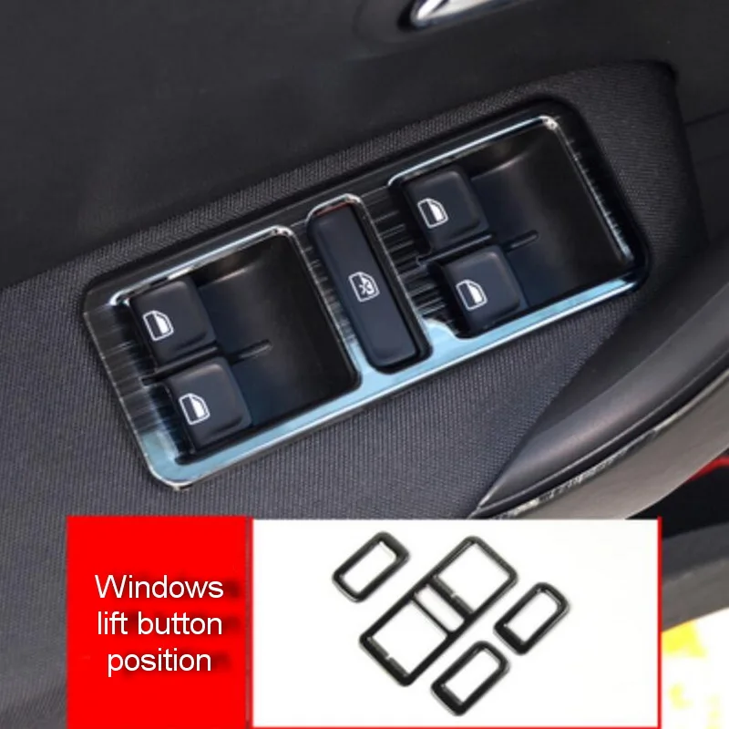 Наклейка Tonlinker для интерьера автомобиля наклейка s Volkswagen Polo 2011-17 Стайлинг 1/4 шт. из