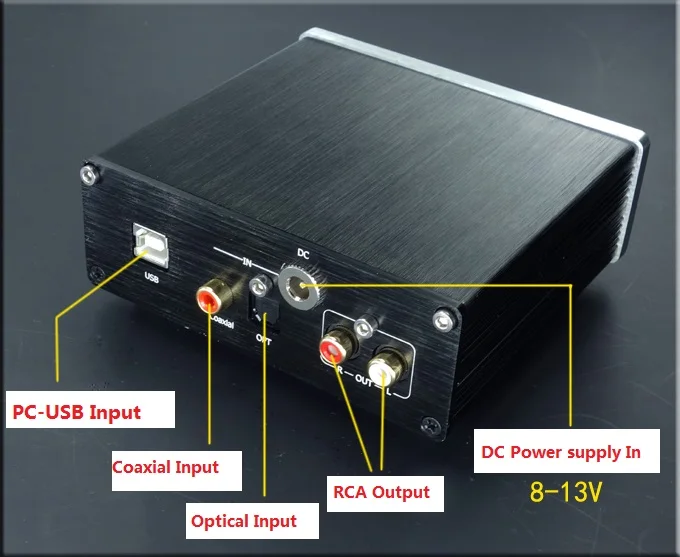 Бриз Аудио SU4 AK4493 цифровой аудио декодер DAC вход USB коаксиальный Оптический поддержка 24 бит/192 кГц DC12V адаптер питания
