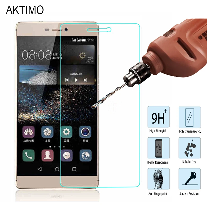 0 26 мм 9 H 2.5D HD закаленное стекло для Huawei P8 5 2 дюймов GRA UL00 TL00 CL00 царапинам пленка screen