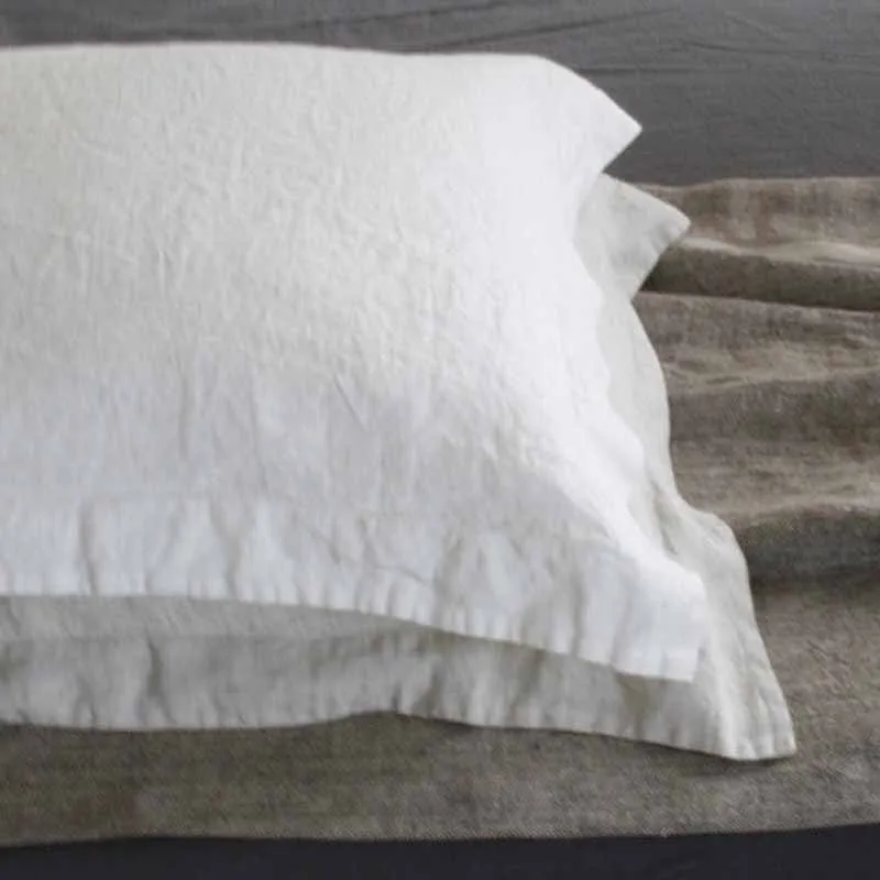 Оксфордский Комплект постельного белья из чистого льна Королевский льняной