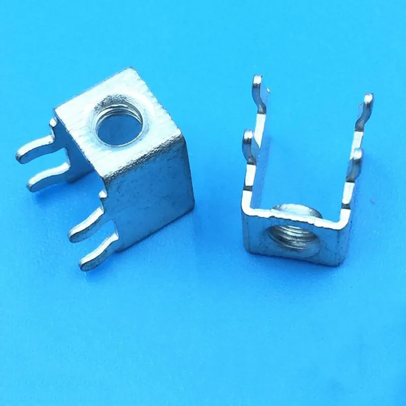 PCB-2 клеммы для пайки M3 M4 PCB Holder гнутые клеммные стойки 100 шт. | Обустройство дома