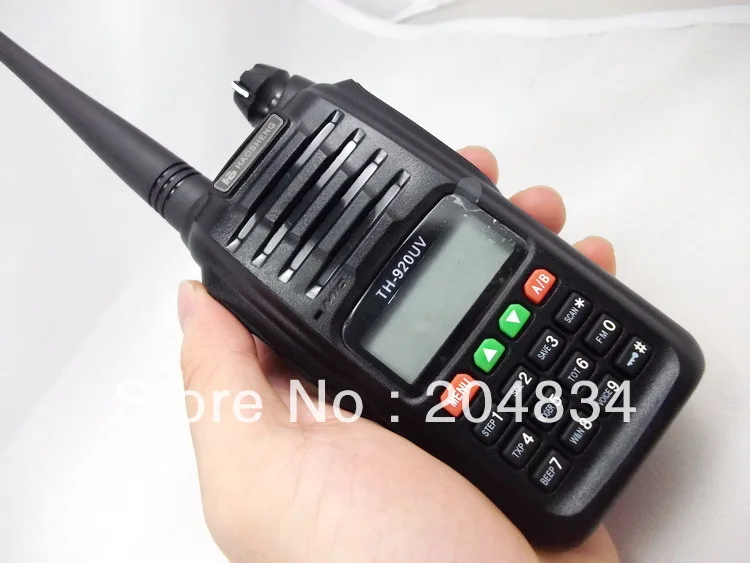 FREE Shipping 7.5W High Power Dual Band Walkie Talkie Radio with DTMF 2200Mah Battery TH-920UV | Мобильные телефоны и