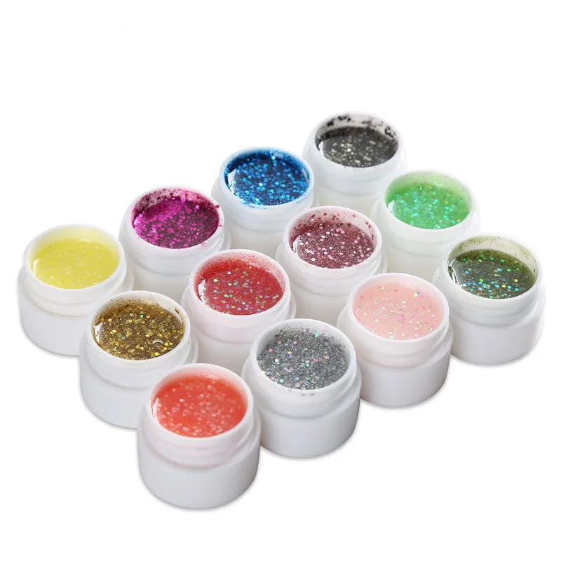 36 Solid color 5 мл УФ гель DIY украшения для ногтей Советы Цвет маникюр лак расширение |