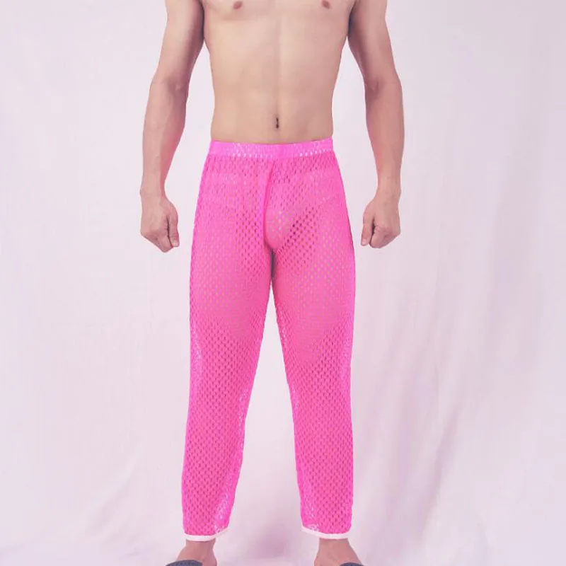 Пижама KWA N.Z Мужская сексуальная пижама дышащая полая одежда мужские сексуальные - Фото №1