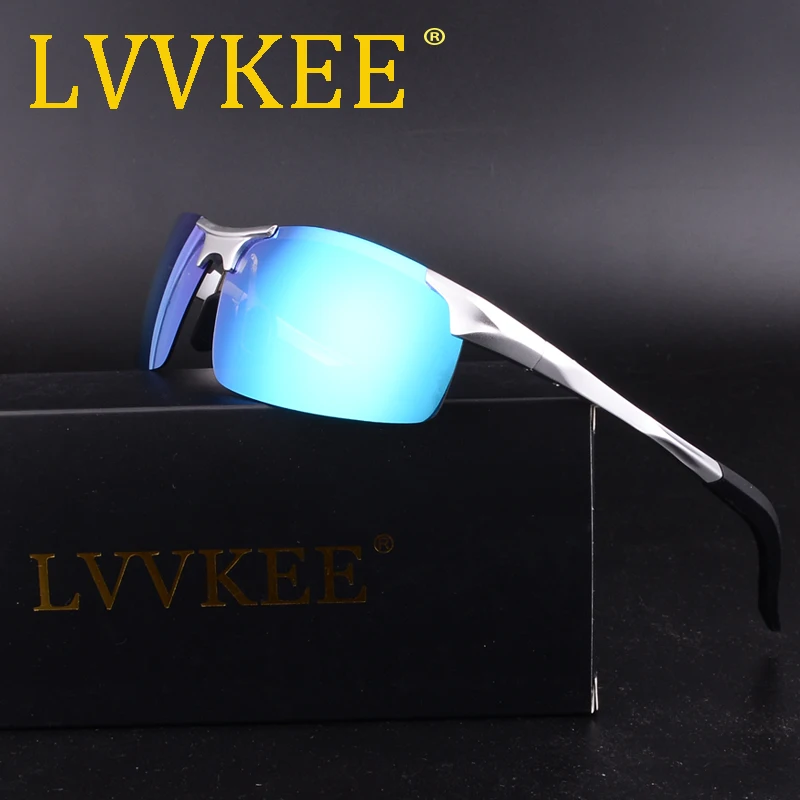 LVVKEE оригинальный бренд HD линзы поляризационные солнцезащитные очки для мужчин