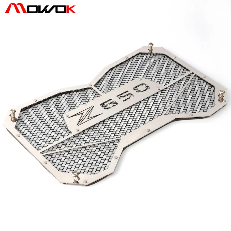 titanium Мотоцикл для Kawasaki Z650 z650 решетка радиатора крышка масляный охладитель воды - Цвет: titanium