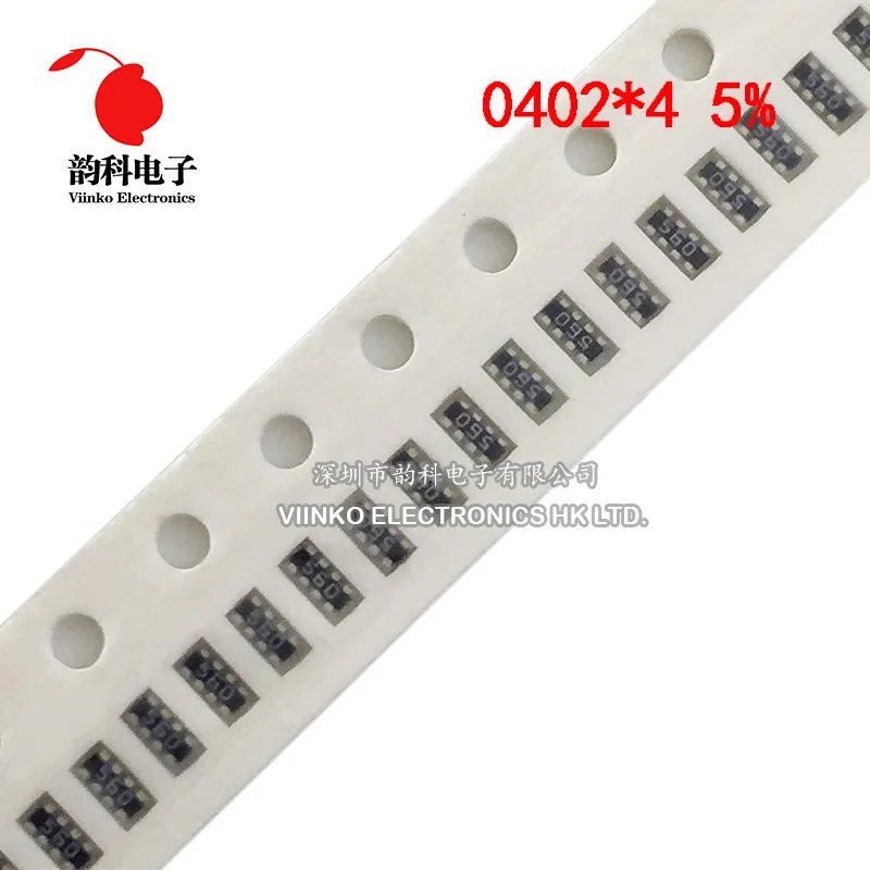 10000 шт. 0402*4 8P4R 2*4P SMD сеть резисторная матрица 0 ~ 1M 1 10 22 47 100 220 470 1K 2 K 4 7 10K 22K 47K 100K 220K ком