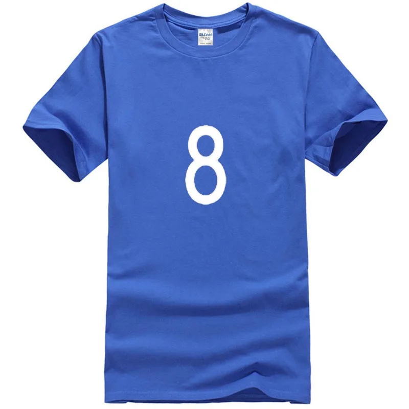 Russia Wor1d Cup fashion BARKLEY 8 t shirt Footballer top tee men 100% cotton o neck t-shirt | Мужская одежда