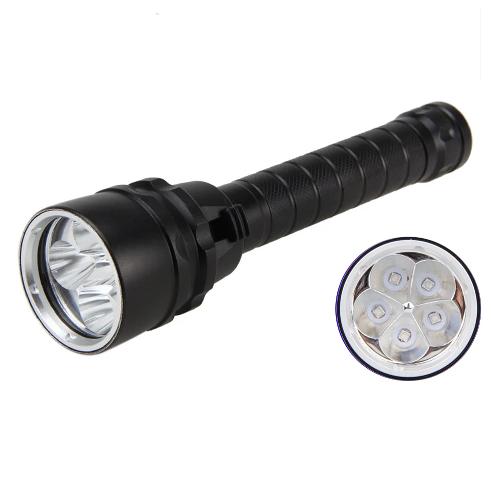 5 светодиодный s CREE XM-L T6 linterna светодиодный тактический фонарь 395NM ультрафиолетовая лампа черного цвета фонарик для дайвинга животные мочи пятна флуоресцентный датчик