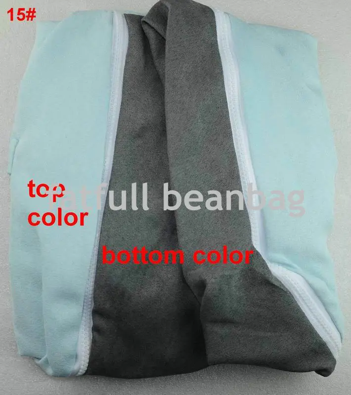 Только Чехол без наполнителя-серый с синим ремешком на плечо детский стул-мешок