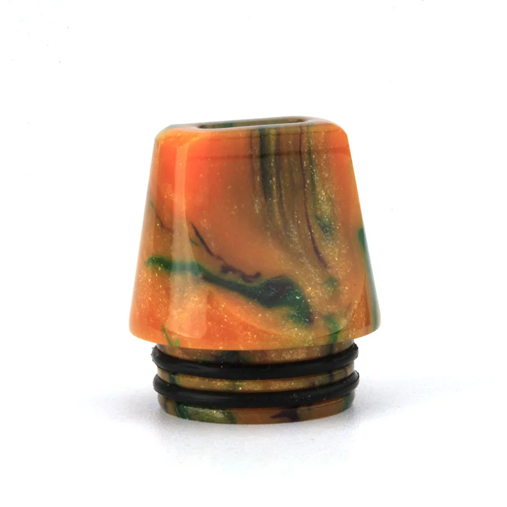 

Coil Father 810 Drip Tips Epoxy Resin Drip Tip Wide Bore Mouthpiece With O Ring For Kennedy 24 Battle Goon 528 RDA Atomizer