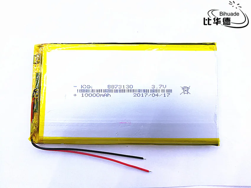 

Liter energy battery rechargeable lipo battery cell 3.7 V 8873130 10000 mah tablet lithium polymer battery