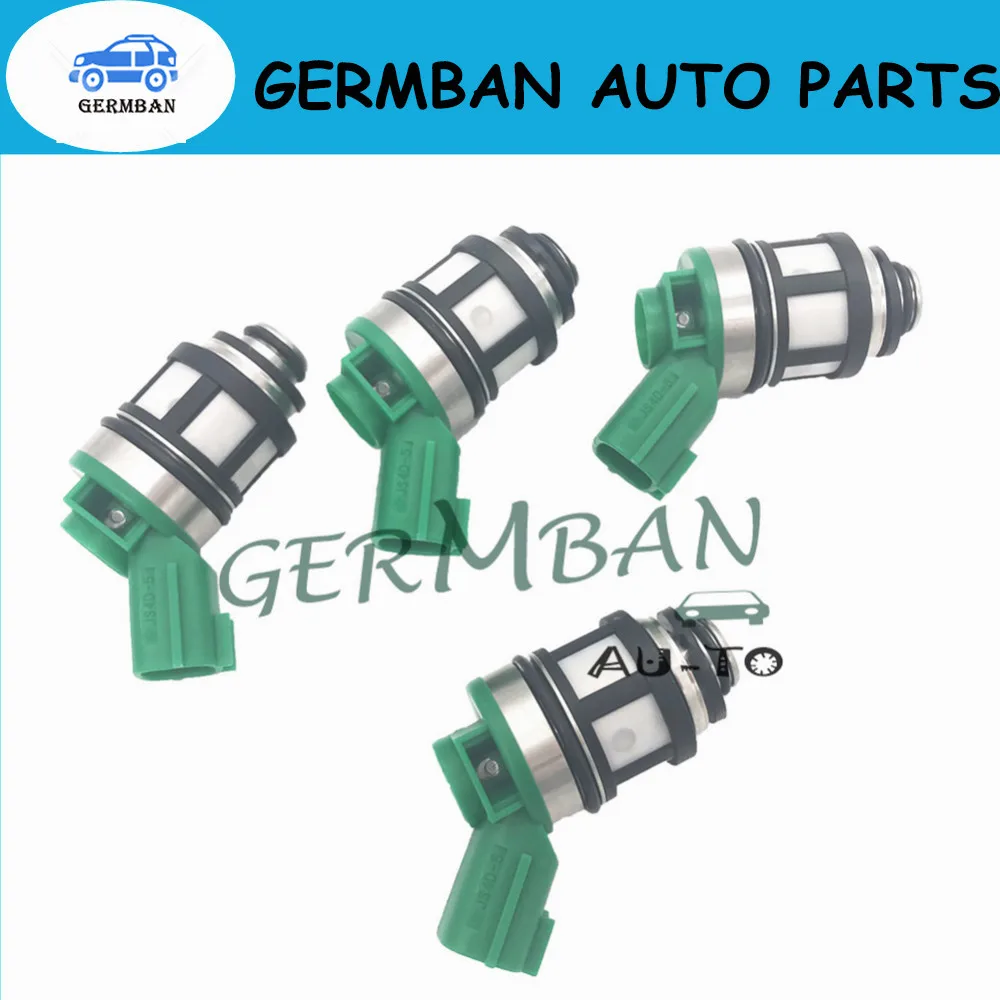 4X новые Топливные форсунки 16600 1S700 FJ397 для Nissan Frontier пикап Xterra 2.4L KA24DE KA24E 1998 04 JS4D