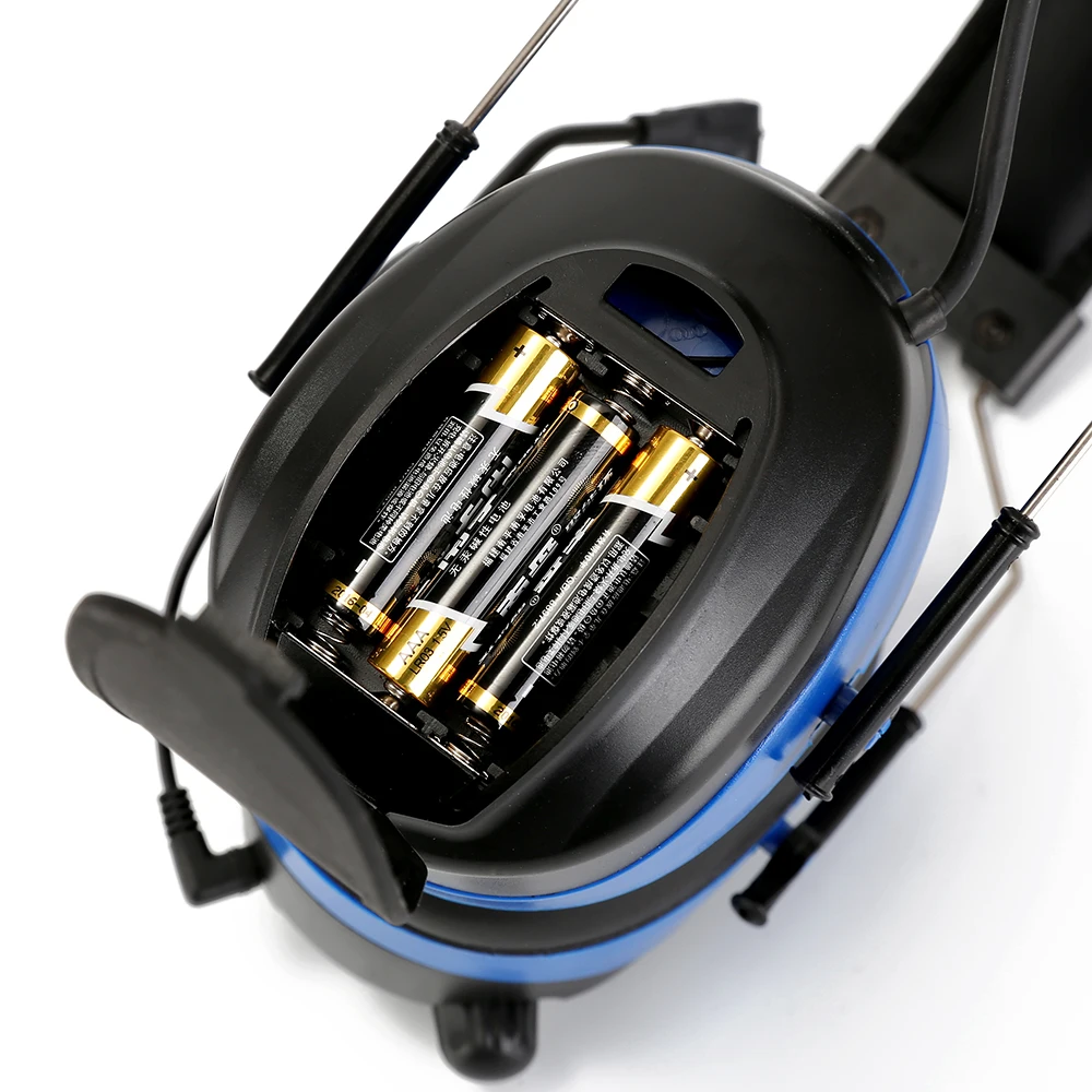 Bluetooth наушники с защитой слуха микрофоном электронное шумоподавление