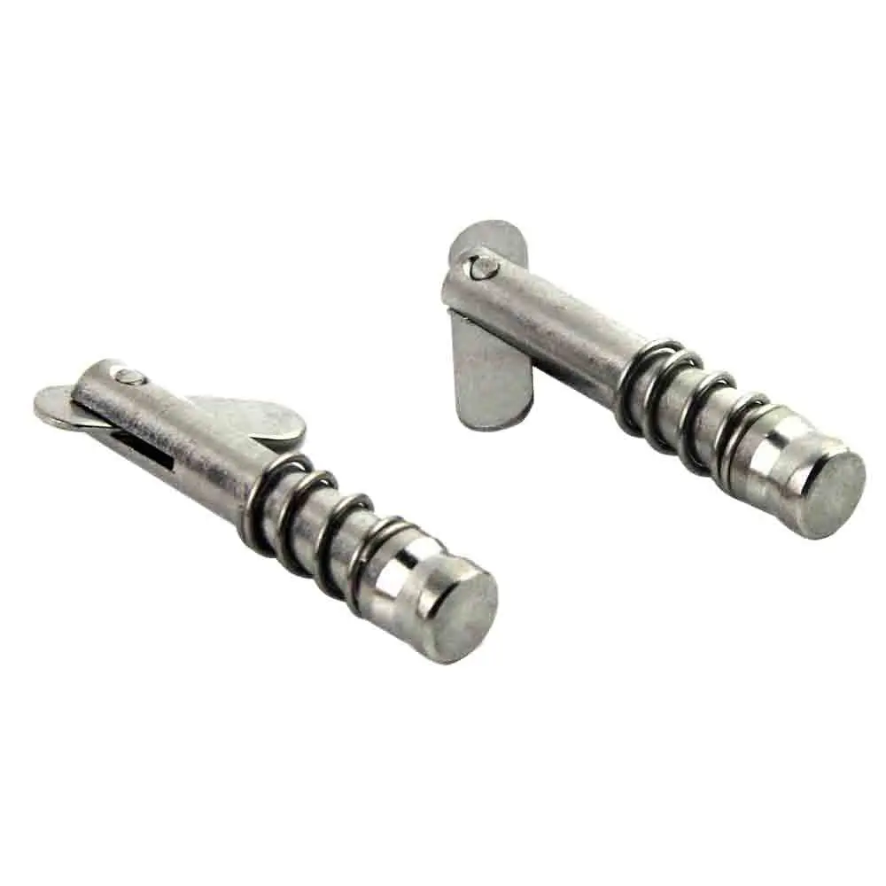 Набор из 2-х сортов нержавеющей Bimini Top Pin с камерой и пружинным зажимом 1/4 дюйма X 1 |