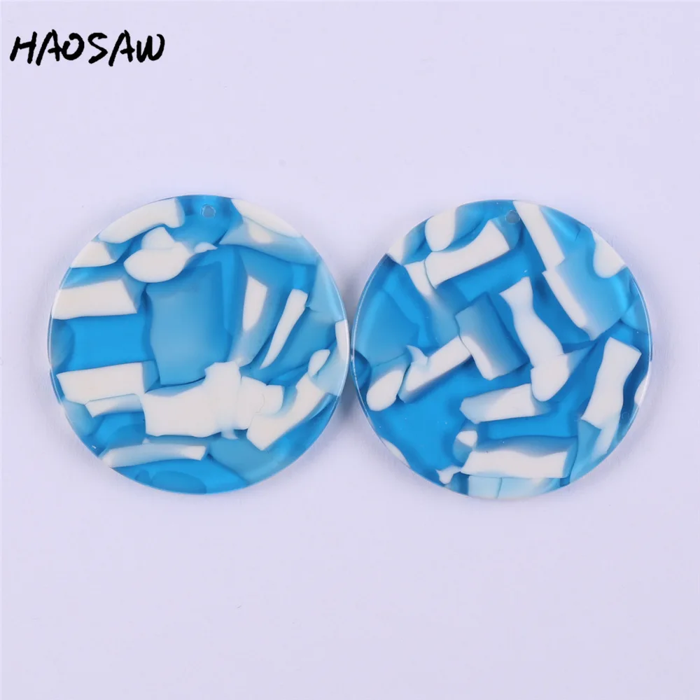 HAOSAW 35 мм 4 шт/партия амулет уксусной кислоты/круглая форма монеты/DIY ювелирных изделий/ювелирных аксессуаров/ручной работы/застежки для сережек