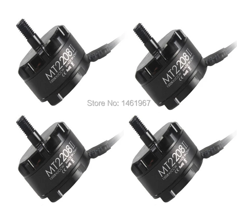 EMAX охлаждение CW CCW бесщеточный двигатель MT2208 II 1500KV 2000KV для мультикоптера RC QAV250 F330