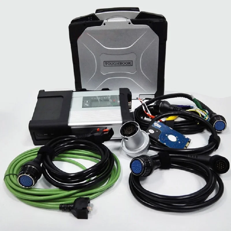 Лучший MB STAR C5 SD Connect с диагностическим программным обеспечением 2020 09 HDD/SSD и CF30
