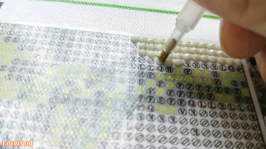 Рисование бриллиантовыми камнями 5d в технике схема для вышивки крестиком полный квадратный животное Собака домашний декор.