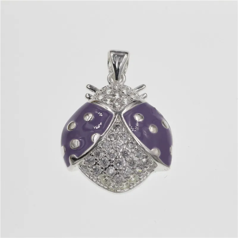 WALERV 2018 Ladybug Shape Pendant Stamp Fashion Jewelry Accessories Rhinestone Stone Love for Women Wedding | Украшения и