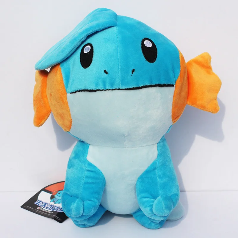 

33cm Anime Pets Plush Toys Mudkip Big Size Soft Stuffed Dolls