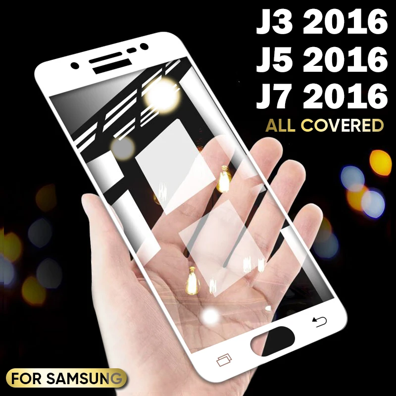 Защитный стеклянный чехол для samsung galaxy j5 j3 j7 2016 закаленное стекло sansung j 3 5 7 j320 j510