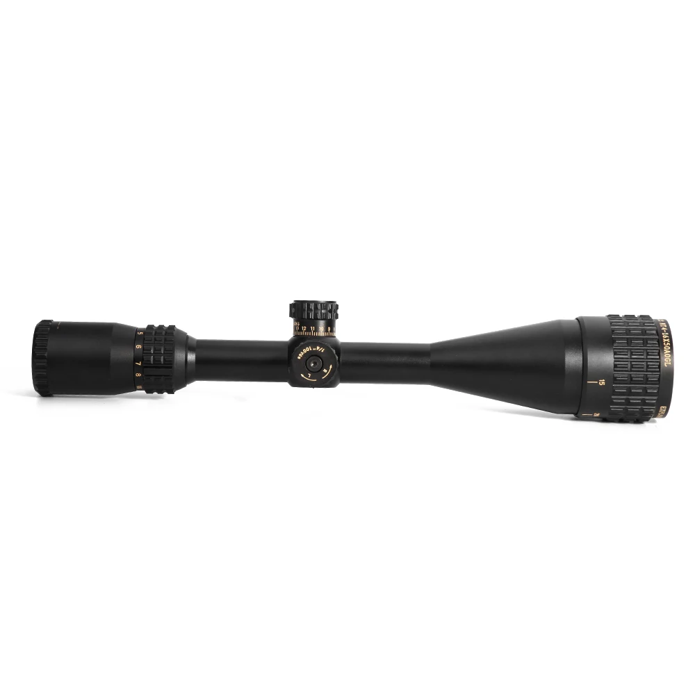 LUGER Коллиматорный прицел 4-16X50 AOGL RGB светящаяся сетка Высота Ветер Блокировка Охота Прицел Снайперская страйкбольная оптический прицел