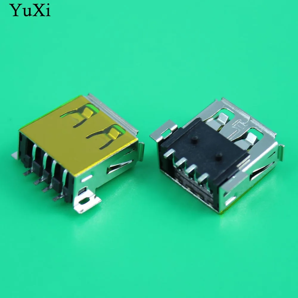 YuXi Новый USB 2 0 разъем порта общего использования для ноутбука ПК. 4pin | Компьютеры и