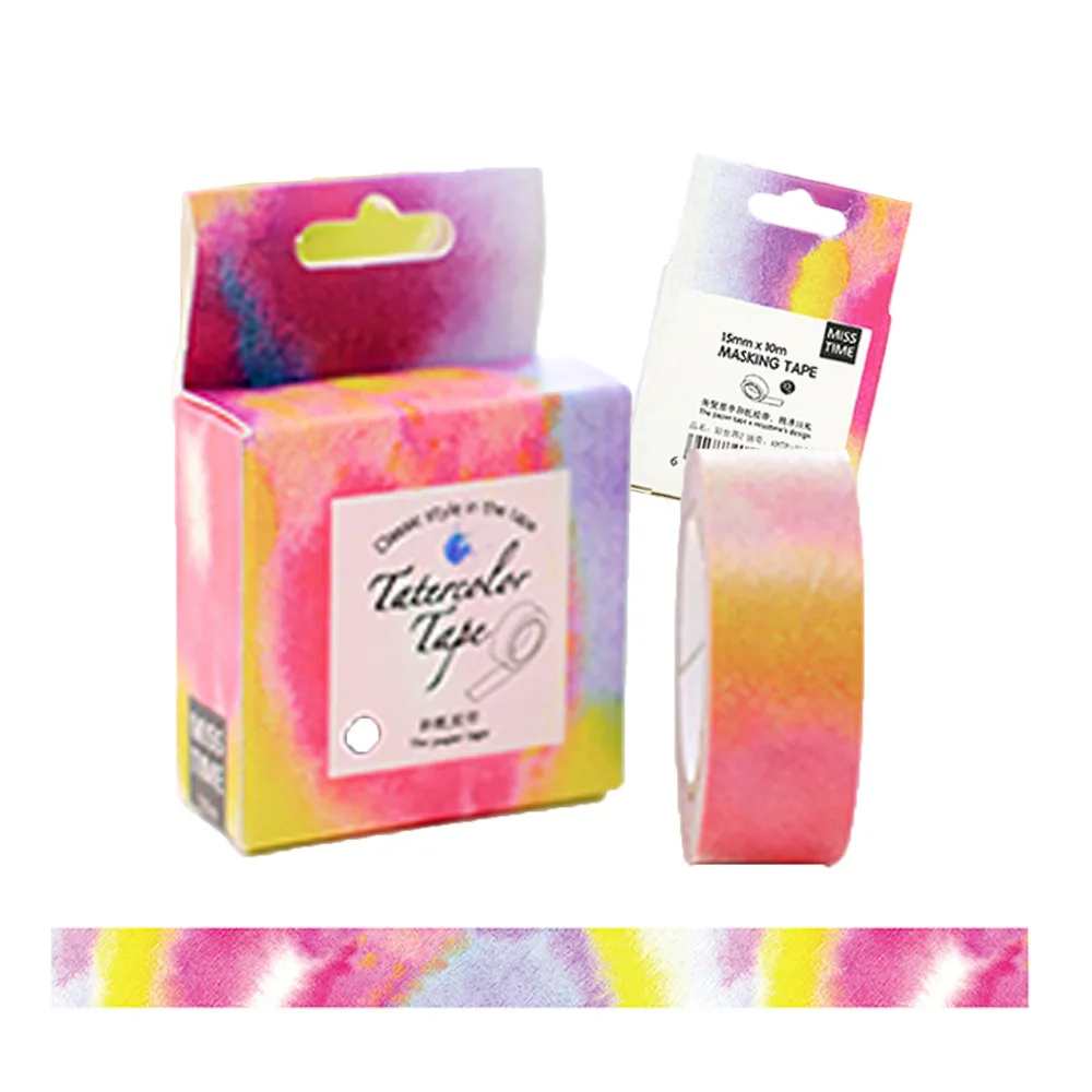 1 рулон стикеров для открытки 15 мм цветной дизайн мира скрапбукинг Вечерние