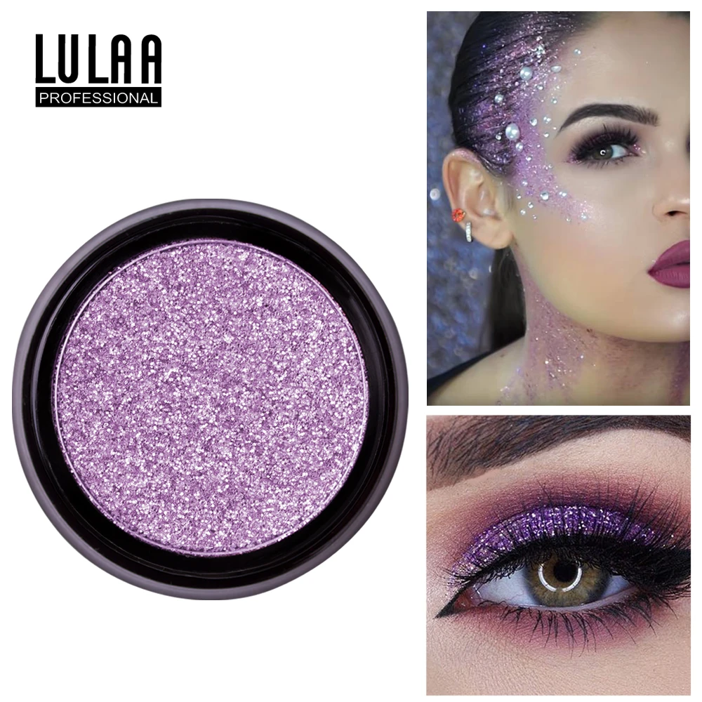 Lulaa Shimmer В наличии блестящие тени порошок высокого Пигмент Макияж Блеск для тела