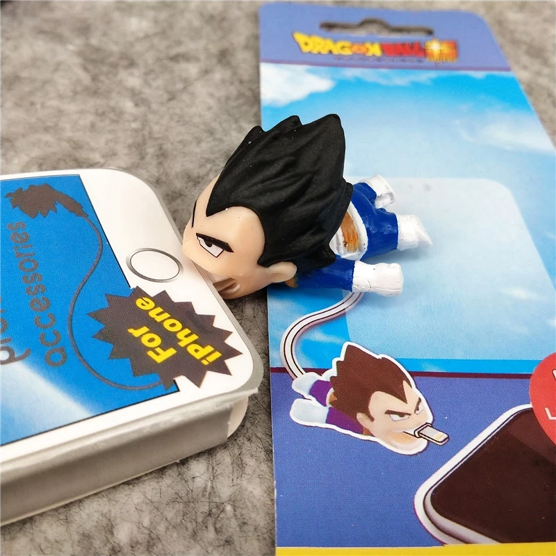 TOY145-6 Мультфильм Dragon Ball кабель кусать Телефон протектор для iPhone игрушки аниме мультфильм характер кабель кусать Смешные персонажи-TOY145 - Цвет: TOY145-6