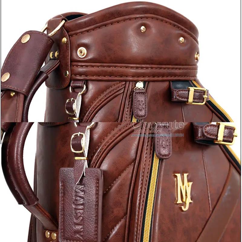 Сумка для гольфа Maruma Majesty 10 дюймов черная или коричневая бесплатная