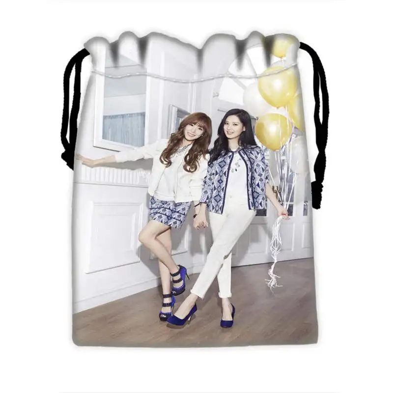 LUQI Пользовательские Девочек Поколения drawstring сумки для мобильных телефонов