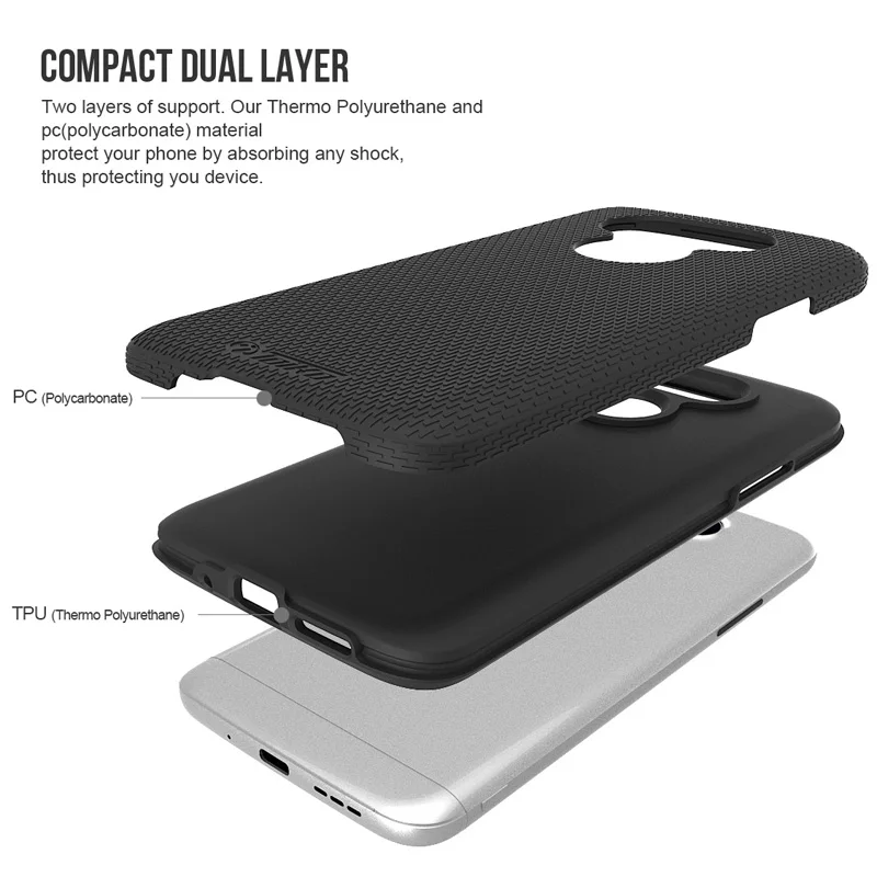 TOIKO X Guard двухслойные Чехлы для LG G5 ударопрочный PC TPU Гибридный защитный бампер