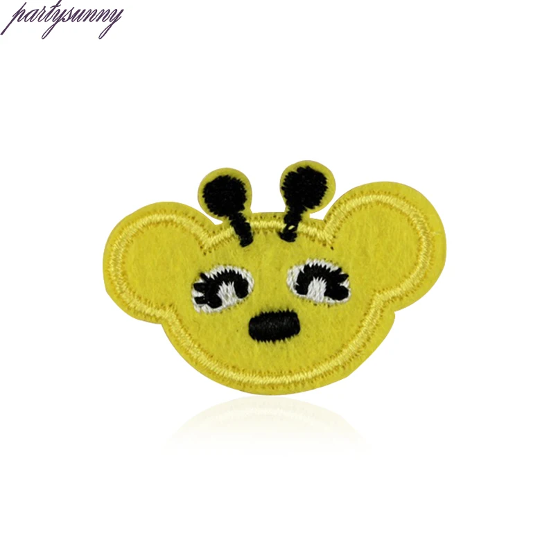 PF 20 шт./лот мультфильм мотив патчи рыбы автомобиль Вышитые Утюг на швейной патч