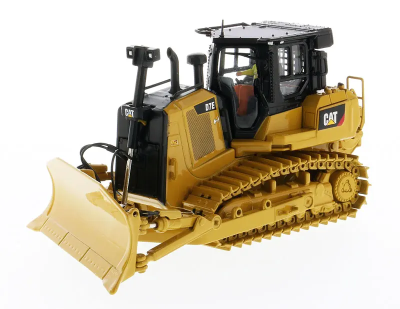 DM-85555 1:50 Cat D7E конфигурация трубопровода гусеничного типа трактор игрушка