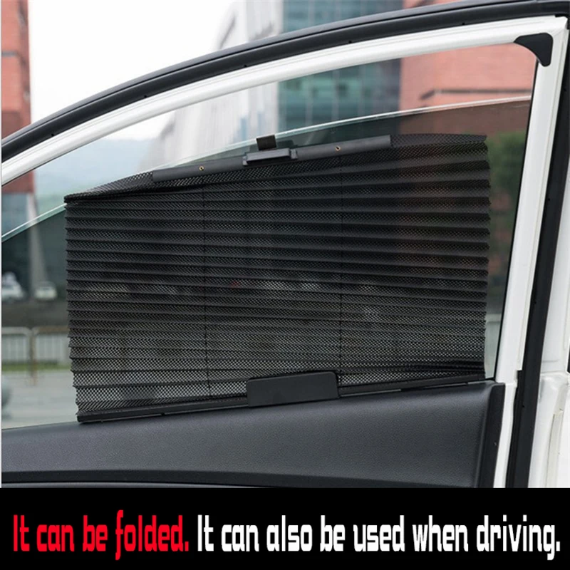 

Car Truck Auto Retractable Side Window Curtain Sun Shield Blind Sunshade