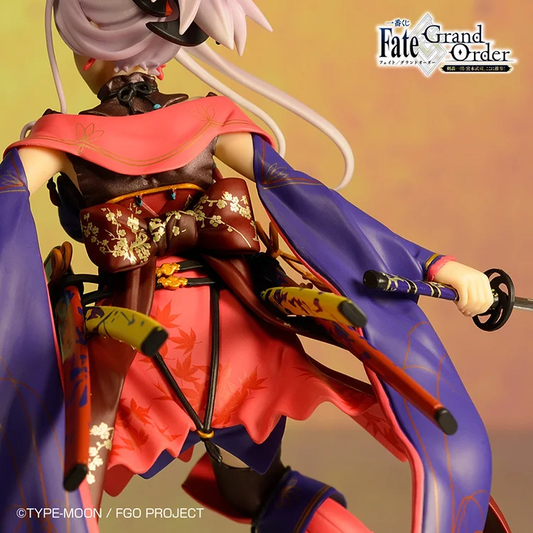 Японское Оригинальное Аниме Фигурка FGO fate saber Miyamoto Musashi фигурка Коллекционная модель игрушки для мальчиков