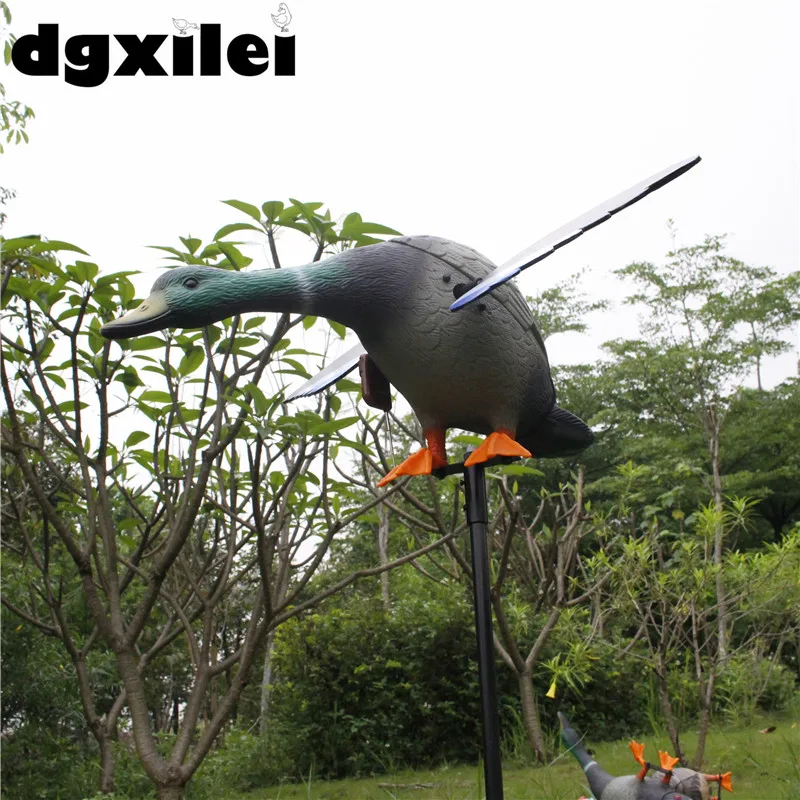 Hunting Directly Sell Dc 6V Remote Control Eco-Friendly Duck Decoy Plastic With Spinning Wings From Xilei | Спорт и развлечения
