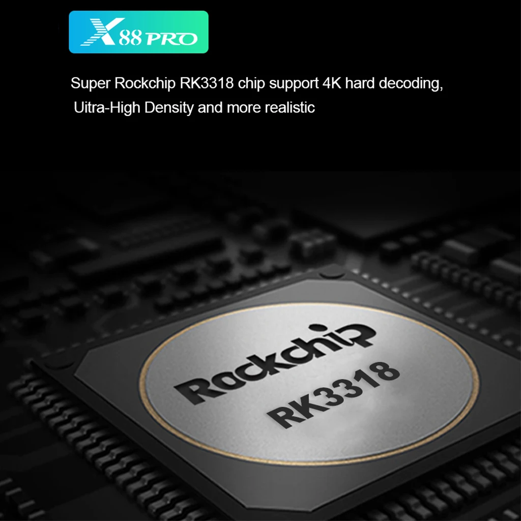 X88 PRO tv BOX 2G 4G ram 16G 32G 64G rom wifi 4K 3D медиаплеер Google Play телеприставка Android 9,0 5,0G wifi Rockchip RK3318