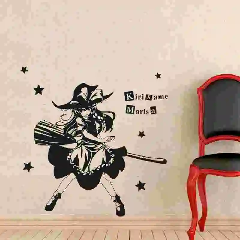 Настенная виниловая наклейка Touhou Project на стену декоративное украшение для дома