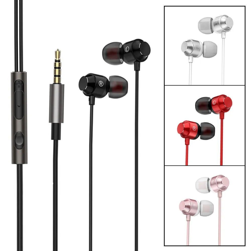 Проводные наушники-вкладыши IKSNAIL с микрофоном разъем 3 5 мм для Samsung Xiaomi MP3 наушники