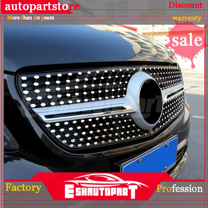 Передняя решетка для автомобиля Abs 2014 2015 2016 2018 2019 2017 Mercedes Benz Vito W447 V260 Class|Лепнина