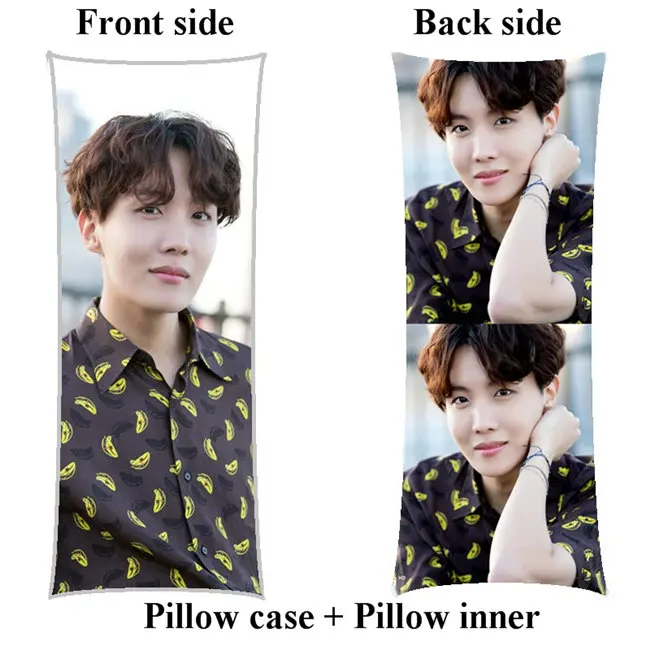 pillow Kpop j-hope подушка для тела boyfriend Bangtan Boys Jeong Ho Seok домашняя подушка для обнимающих девочек включает внутреннюю - Цвет: pillow