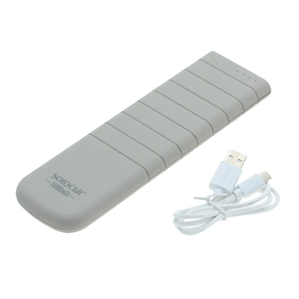 UPower SOLO 10000mAh Power Bank External Battery with Micro USB Cable for iPhone iPod and More - Natural Beige | Мобильные телефоны