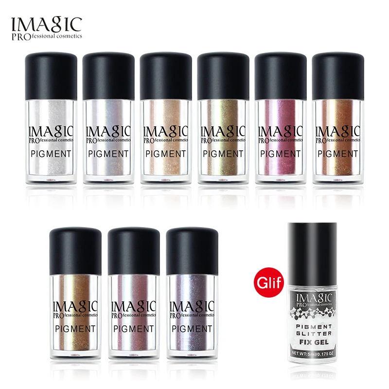 IMAGIC 9 видов цветов блестящие тени для век макияж алмазные свободные глаза