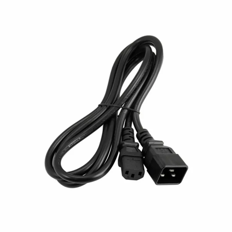 Высококачественный Удлинительный Кабель адаптер IEC 320 C13 Female to C20 Male от 10 А до 16 для