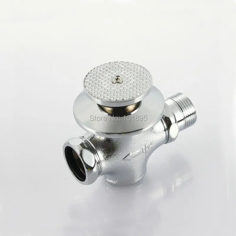 L16702 латунный ножной нажимной Педальный Тип сливной клапан для туалета|toilet flush