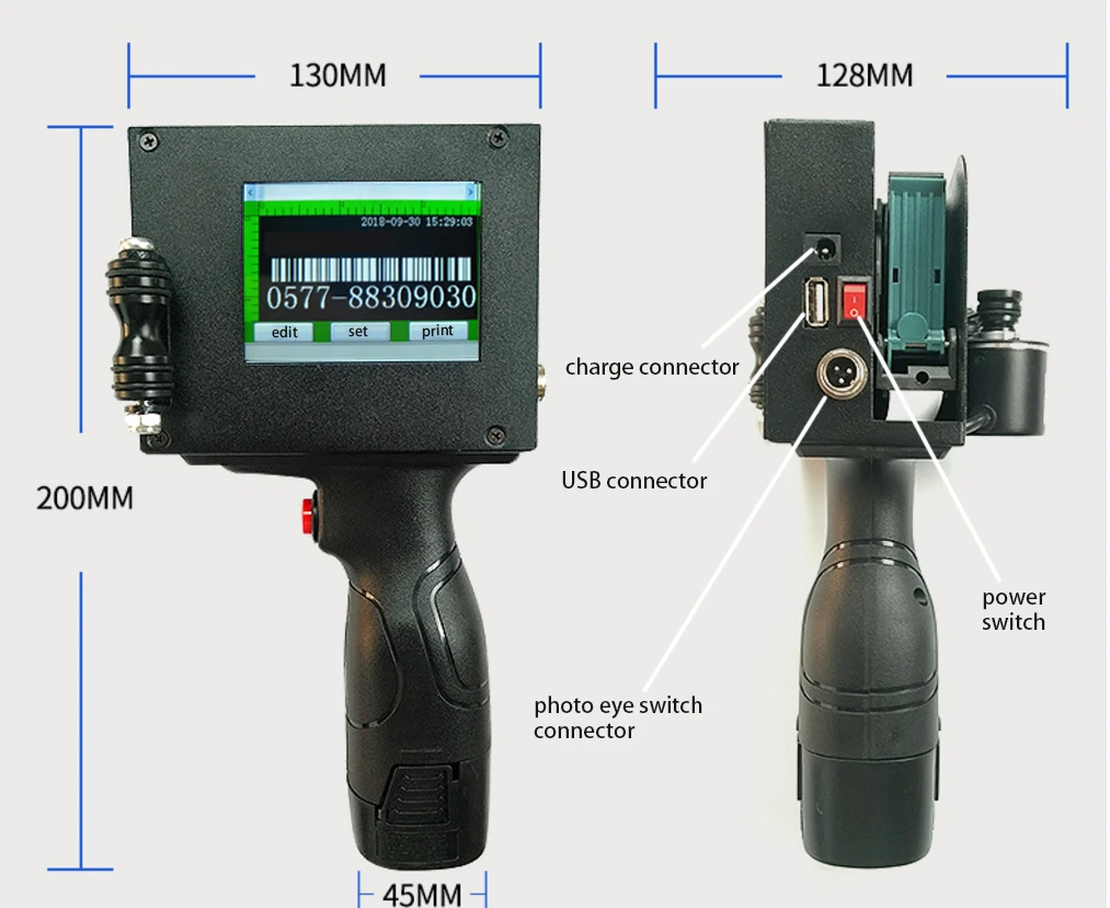 Маркиратор ручной каплеструйный. Ручной струйный принтер. Ручной принтер. Ручной принтер. Ebs-260 handjet.
