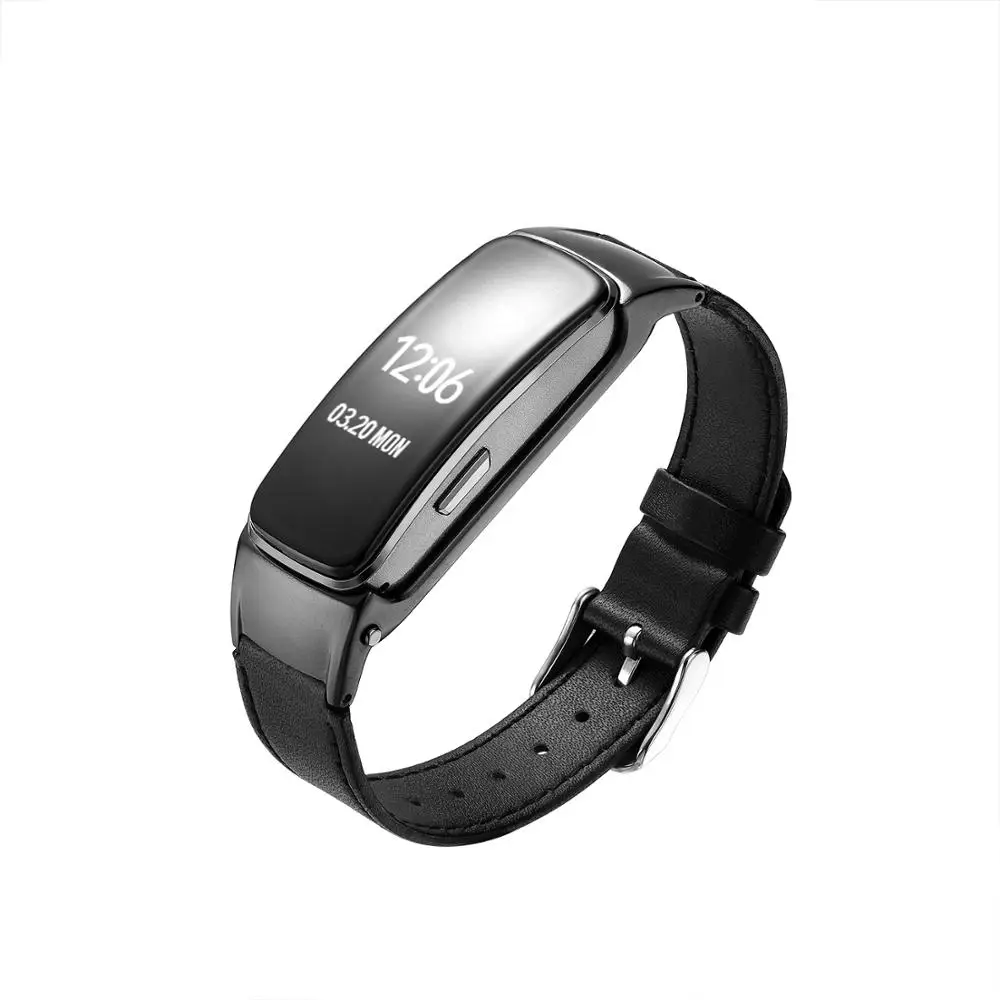 Smartch смарт-браслет B3 плюс Bluetooth наушники/гарнитура с трекер сна сердце RateNotification